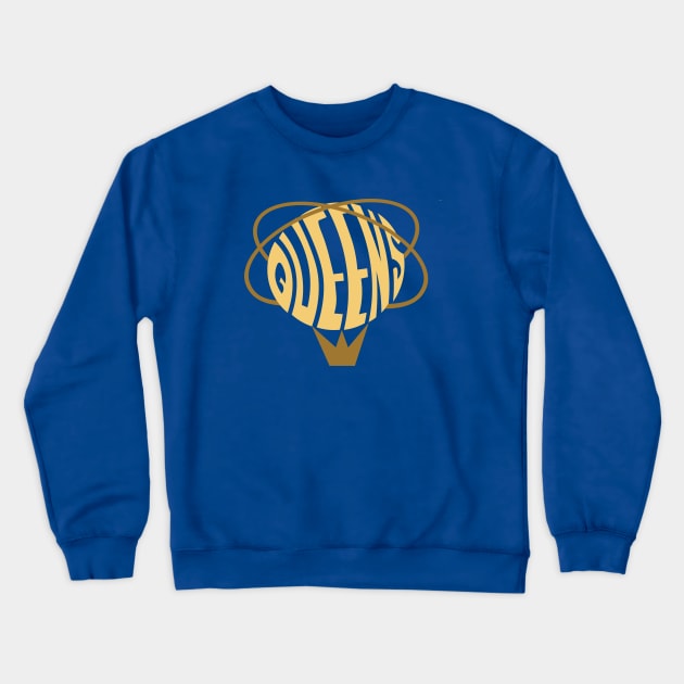 Queens Unisphere Crewneck Sweatshirt by MAS Design Co